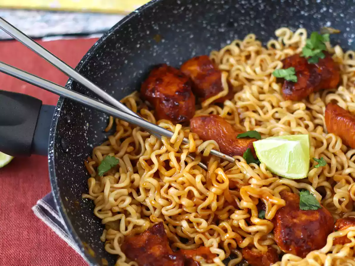 Hoe maak je buldak habanero limoen noedels, recept met gemarineerde kip! - foto 8