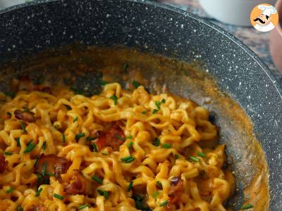 Hoe maak je Buldak noedels carbonara smaak klaar? Het beste recept! - foto 7