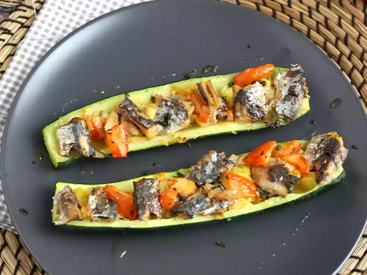 Hoe maak je courgettes gevuld met sardines? - foto 3