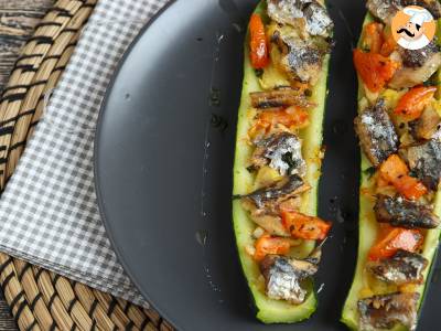 Hoe maak je courgettes gevuld met sardines? - foto 2