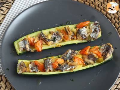 Hoe maak je courgettes gevuld met sardines? - foto 3