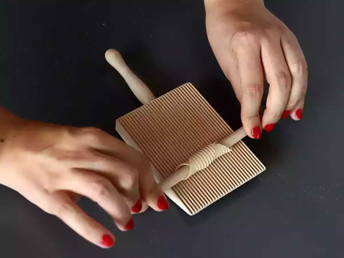 Hoe maak je garganelli met ei klaar?
