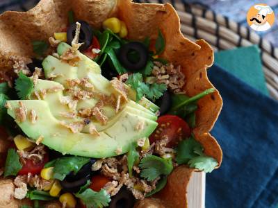 Hoe maak je tortilla bowls? De makkelijke salade zonder afwas! - foto 3