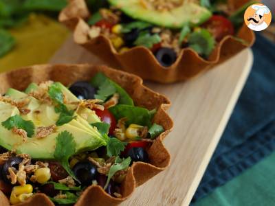 Hoe maak je tortilla bowls? De makkelijke salade zonder afwas! - foto 4