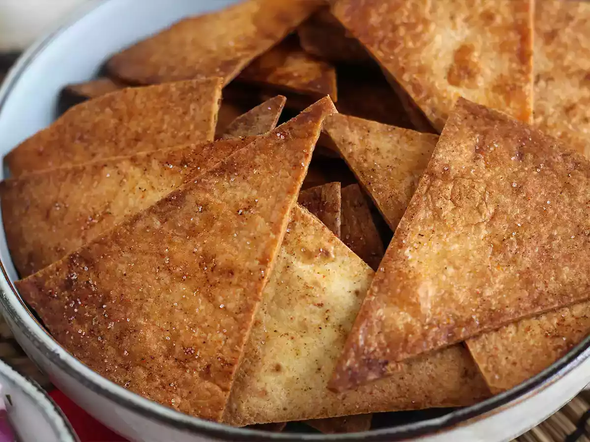 Hoe maak je zelfgemaakte Doritos?