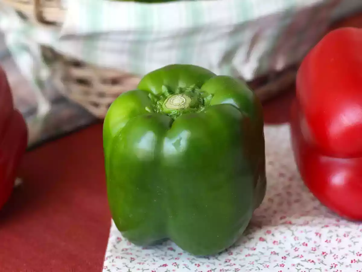 Hoe rauwe paprika's ontvellen