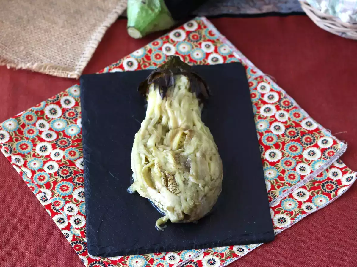 Hoe rooster en pel je gemakkelijk een aubergine in de airfryer? Supereenvoudige methode! - foto 3