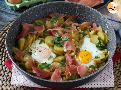 Huevos rotos, het supermakkelijke Spaanse recept op basis van aardappelen en eieren - foto 3