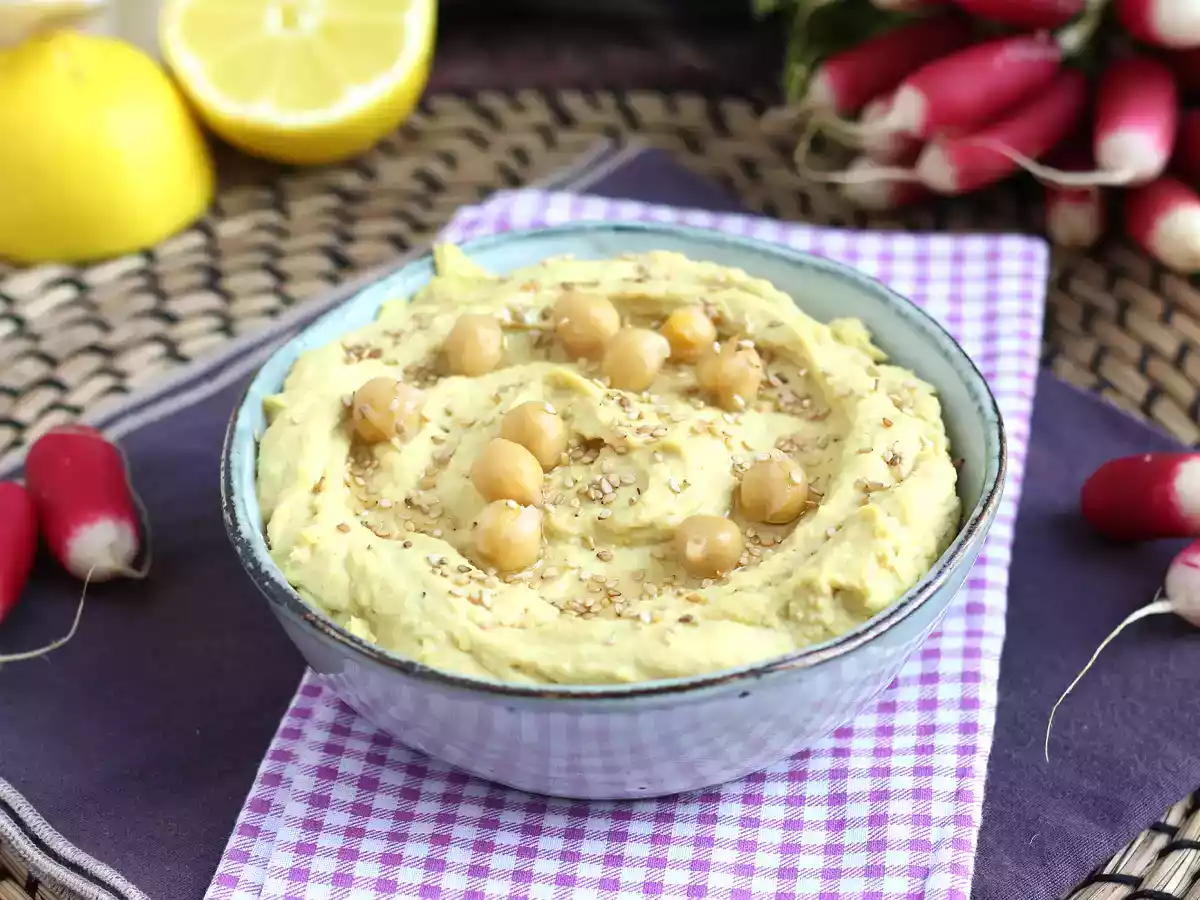 Hummus met geconserveerde citroen voor een nog verfijndere smaak