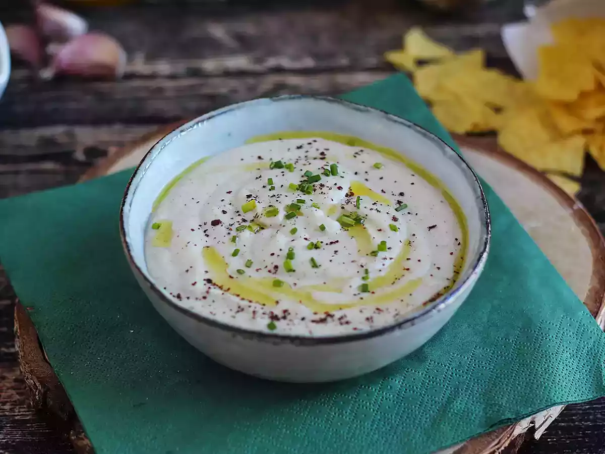 Hummus van witte bonen en kokosmelk - foto 3
