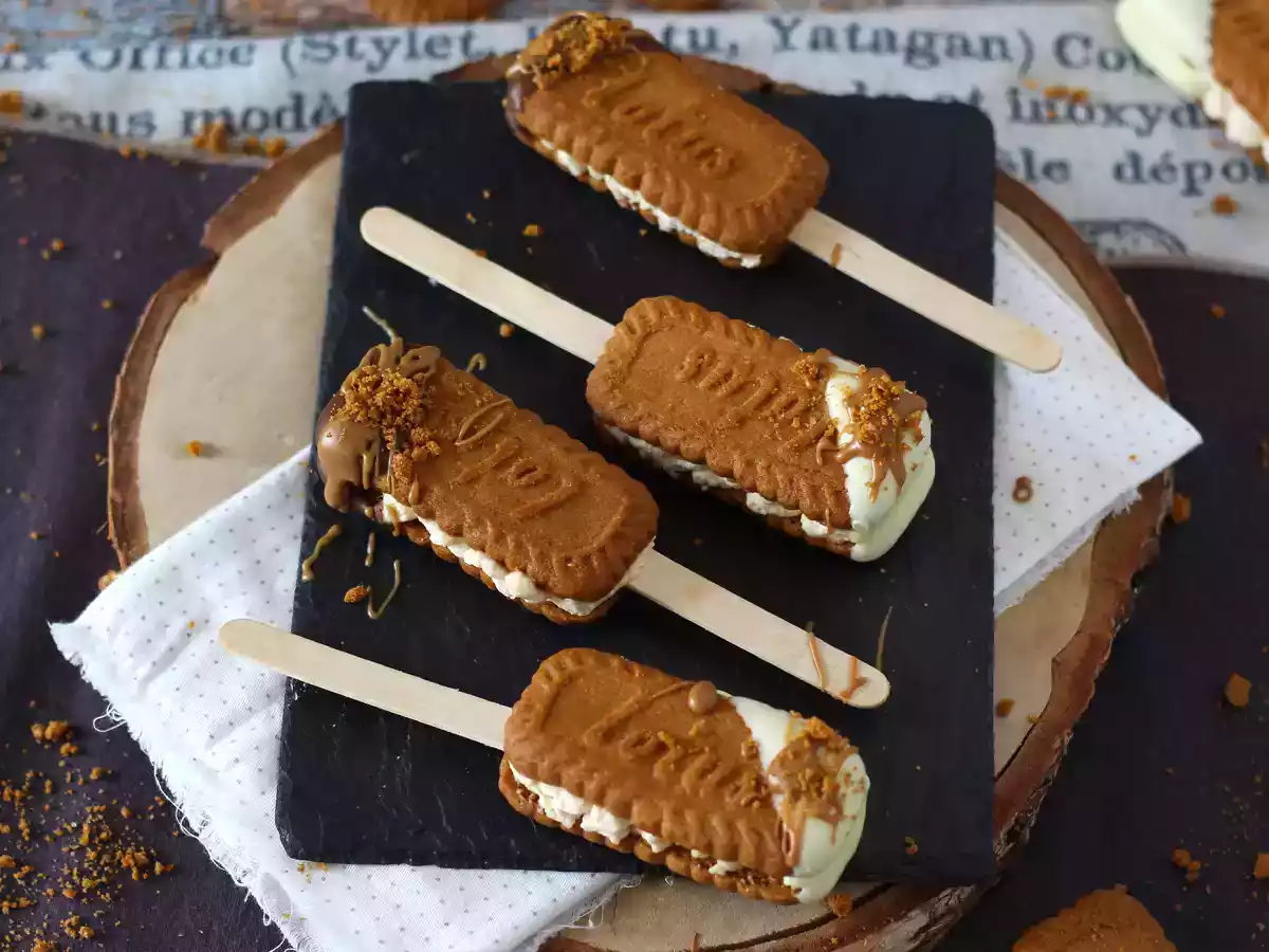 Ijs sandwiches met speculaas - foto 2