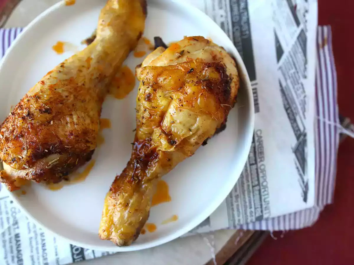 In de oven gemarineerde kip drumsticks - super snel te maken! - foto 5