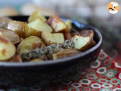 In de oven geroosterde aardappelen, het klassieke en makkelijke recept - foto 3