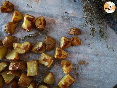 In de oven geroosterde aardappelen, het klassieke en makkelijke recept - foto 4