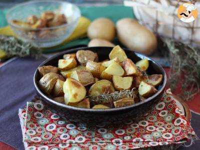 In de oven geroosterde aardappelen, het klassieke en makkelijke recept - foto 6