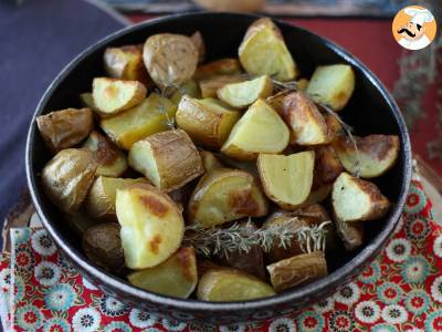 In de oven geroosterde aardappelen, het klassieke en makkelijke recept - foto 7