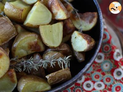 In de oven geroosterde aardappelen, het klassieke en makkelijke recept - foto 8