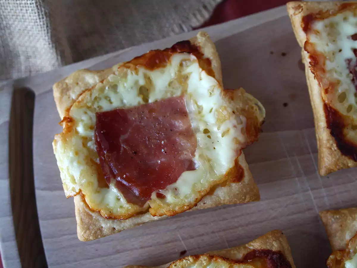 Individuele mini-tarte tatins met raclettekaas - foto 5
