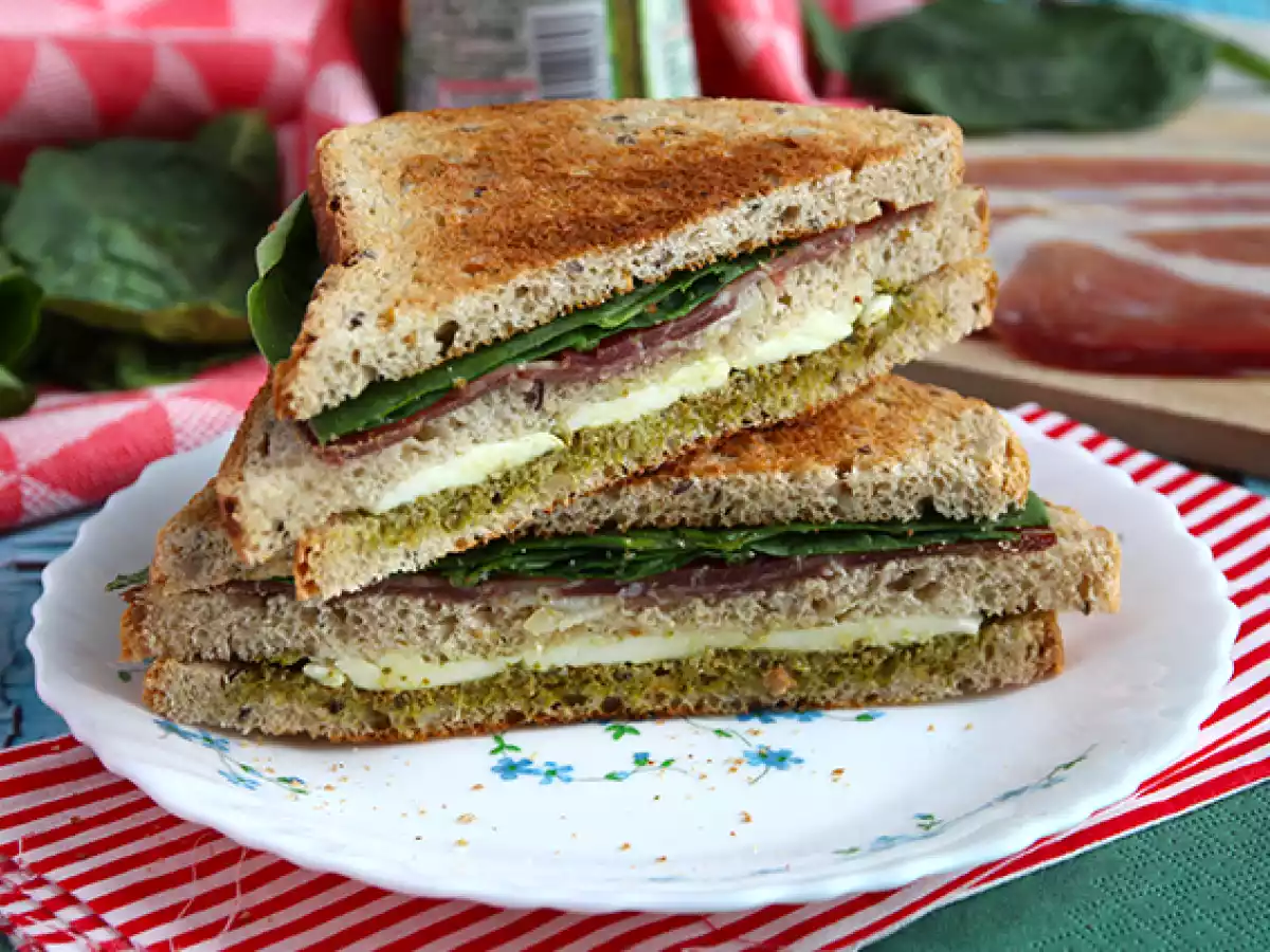 Italiaanse club sandwich
