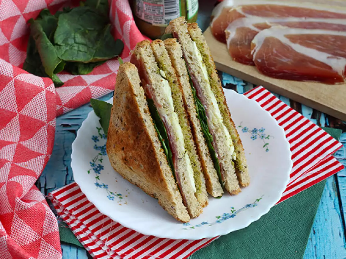 Italiaanse clubsandwich - foto 2