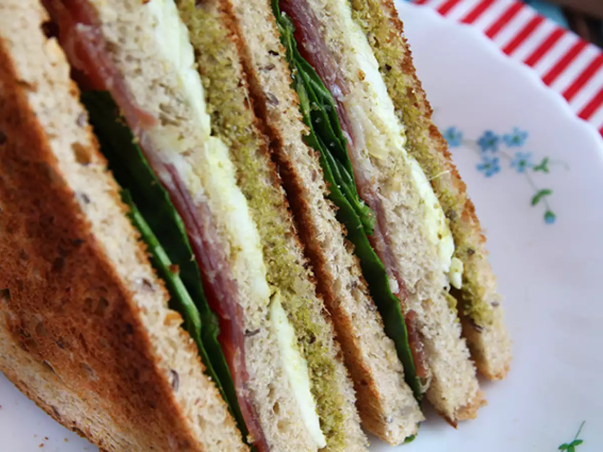 Italiaanse clubsandwich - foto 4