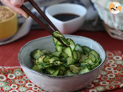 Japanse ingemaakte komkommersalade