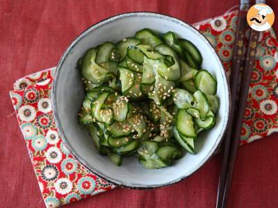 Japanse ingemaakte komkommersalade - foto 3