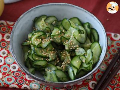 Japanse ingemaakte komkommersalade - foto 5