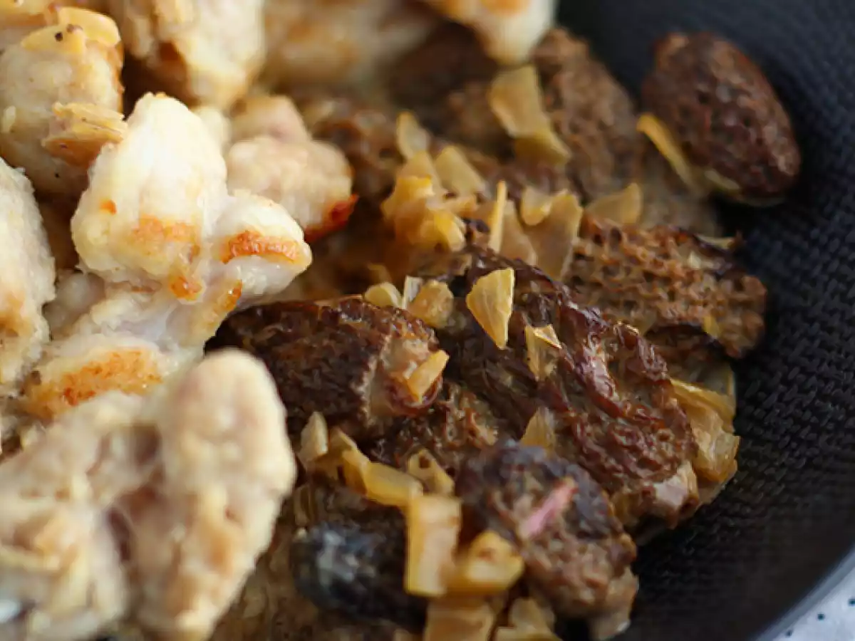 Kalfszwezerik met morilles - foto 3