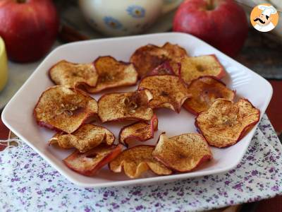 Kaneel appelchips in de Air Fryer