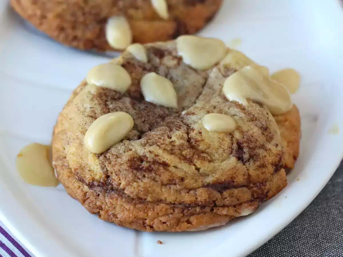 Kaneelbroodjeskoekjes, smelten in je mond en zijn knapperig met een goede kaneelsmaak - foto 5