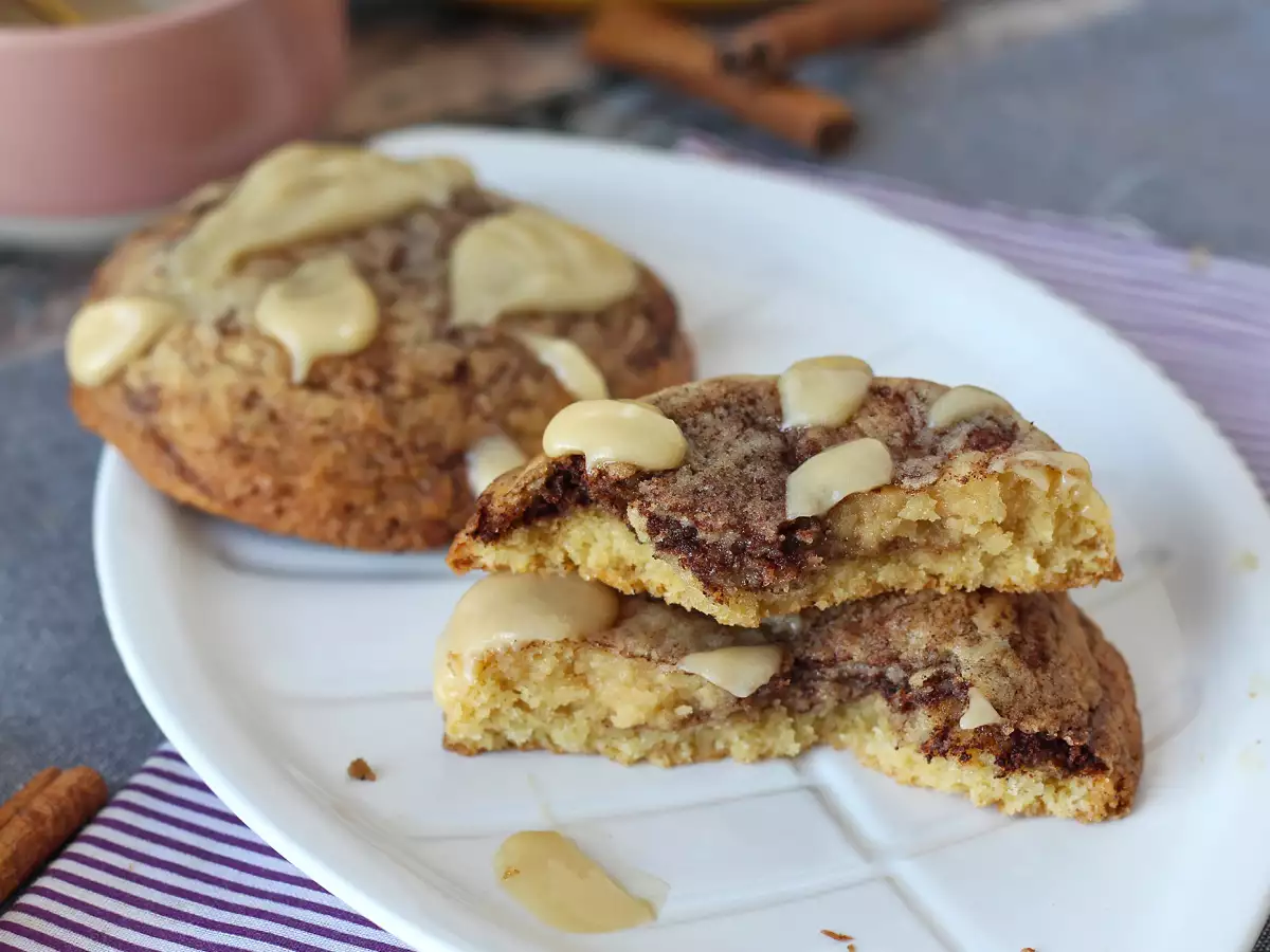 Kaneelrolkoekjes: zacht vanbinnen en knapperig, met een heerlijke kaneelsmaak - foto 4