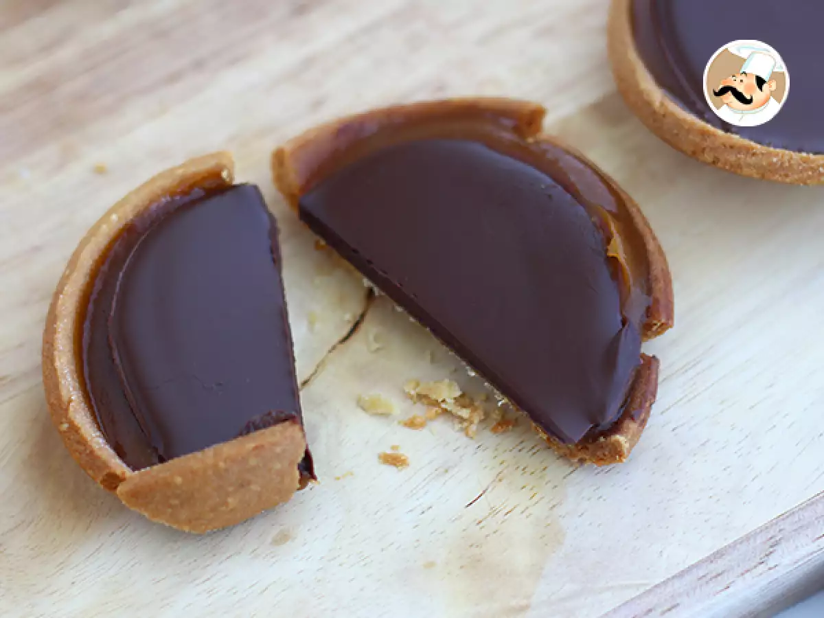 Karamel-chocoladetaartjes - foto 3