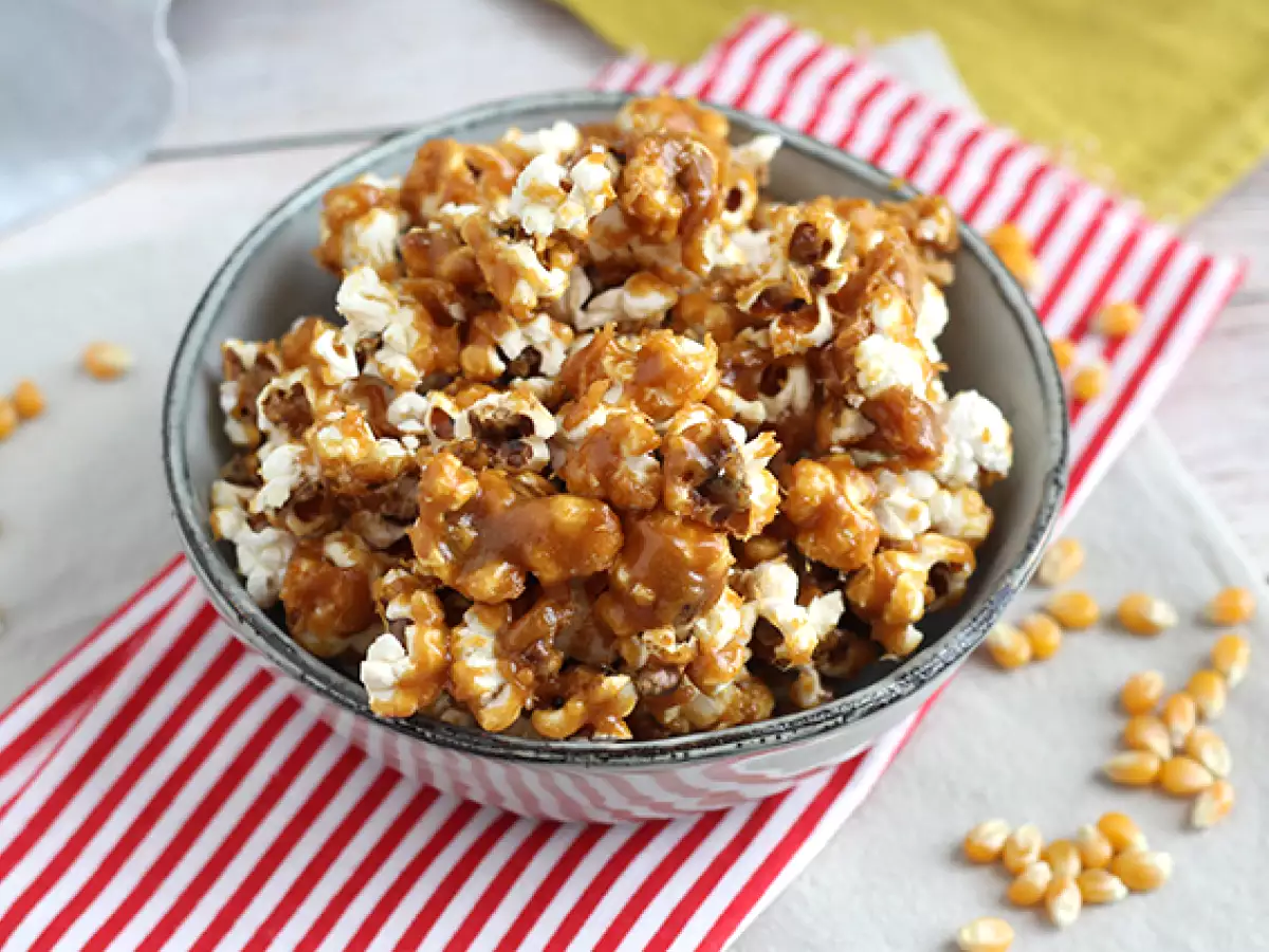Karamelpopcorn - foto 2