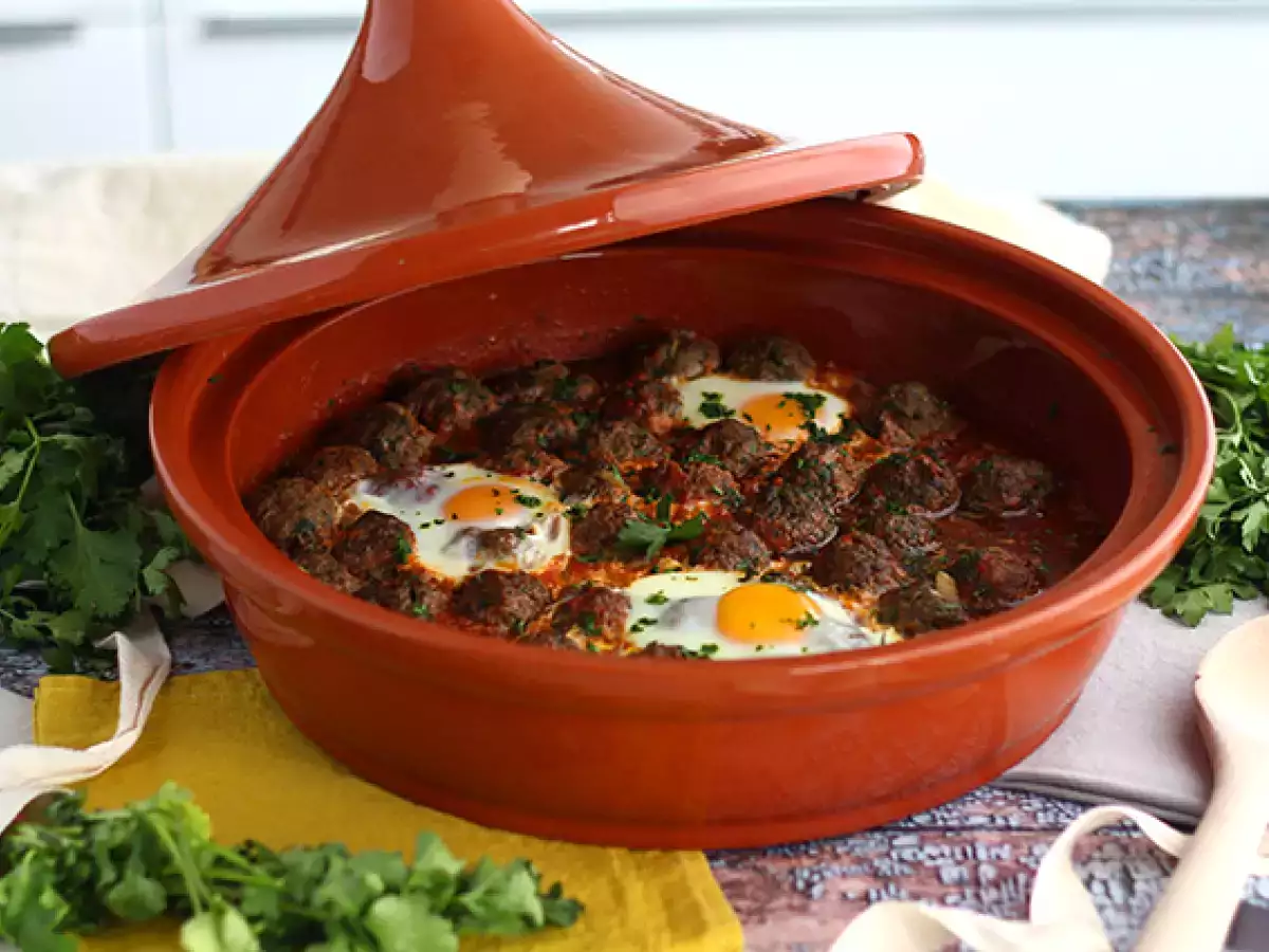 Kefta-tajine (gekruide gehaktballetjes met kruiden) - foto 2