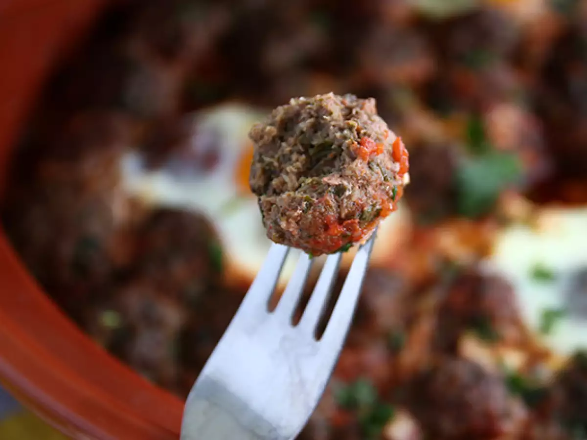 Kefta-tajine (gekruide gehaktballetjes met kruiden) - foto 4