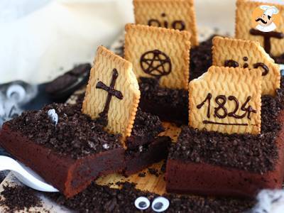 Kerkhof brownie voor Halloween - foto 4