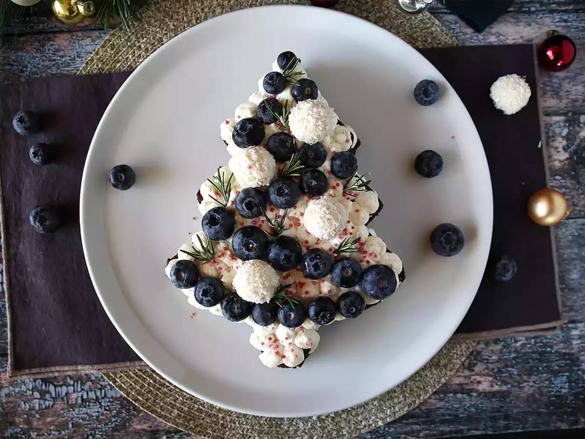 Kerstboomtaart: het enige recept dat de boomstam kan vervangen!