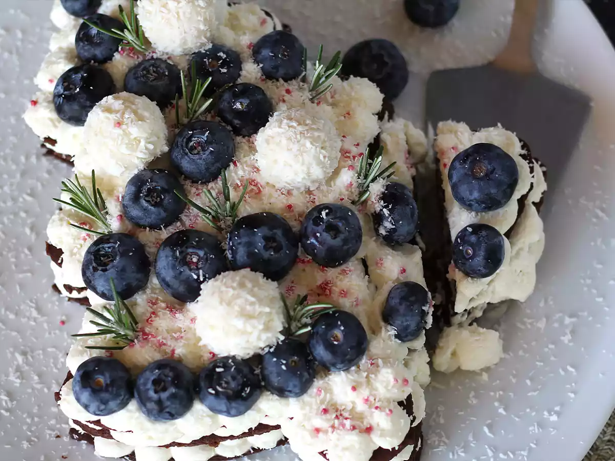 Kerstboomtaart: het enige recept dat de boomstam kan vervangen! - foto 2