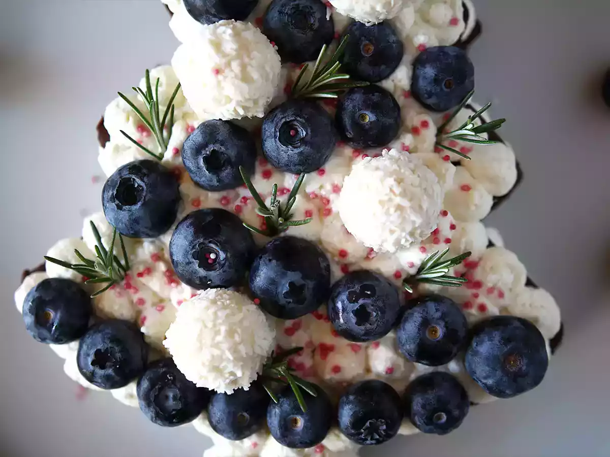 Kerstboomtaart: het enige recept dat de boomstam kan vervangen! - foto 3