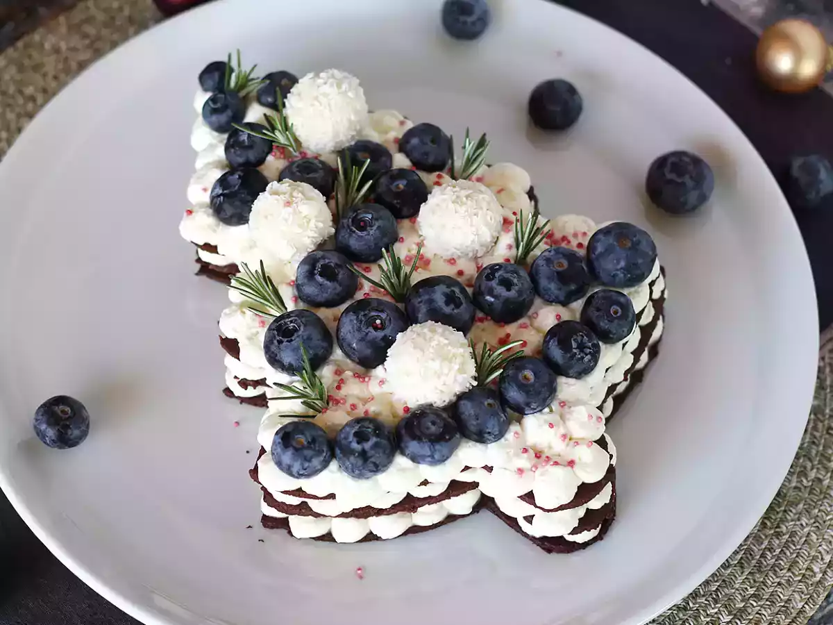 Kerstboomtaart: het enige recept dat de boomstam kan vervangen! - foto 4
