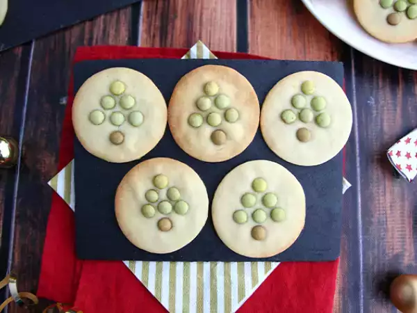 Recept Kerstboomzandkoekjes