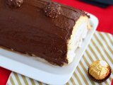 Kerstlog met Ferrero Rochers, foto 1