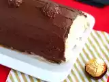 Kerstlog met Ferrero Rochers, foto 1