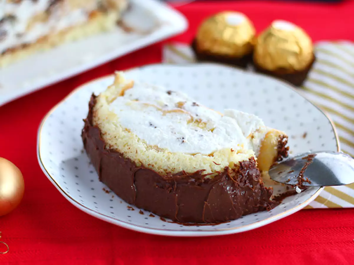 Kerststronk met Ferrero Rocher - foto 4