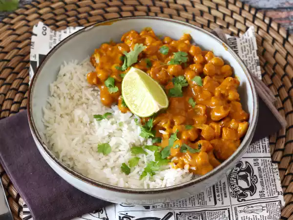 Recept Kikkererwtencurry, het supergourmet veganistische recept