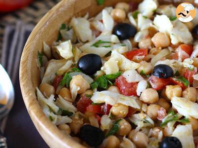 Kikkererwtensalade met kabeljauw - foto 3