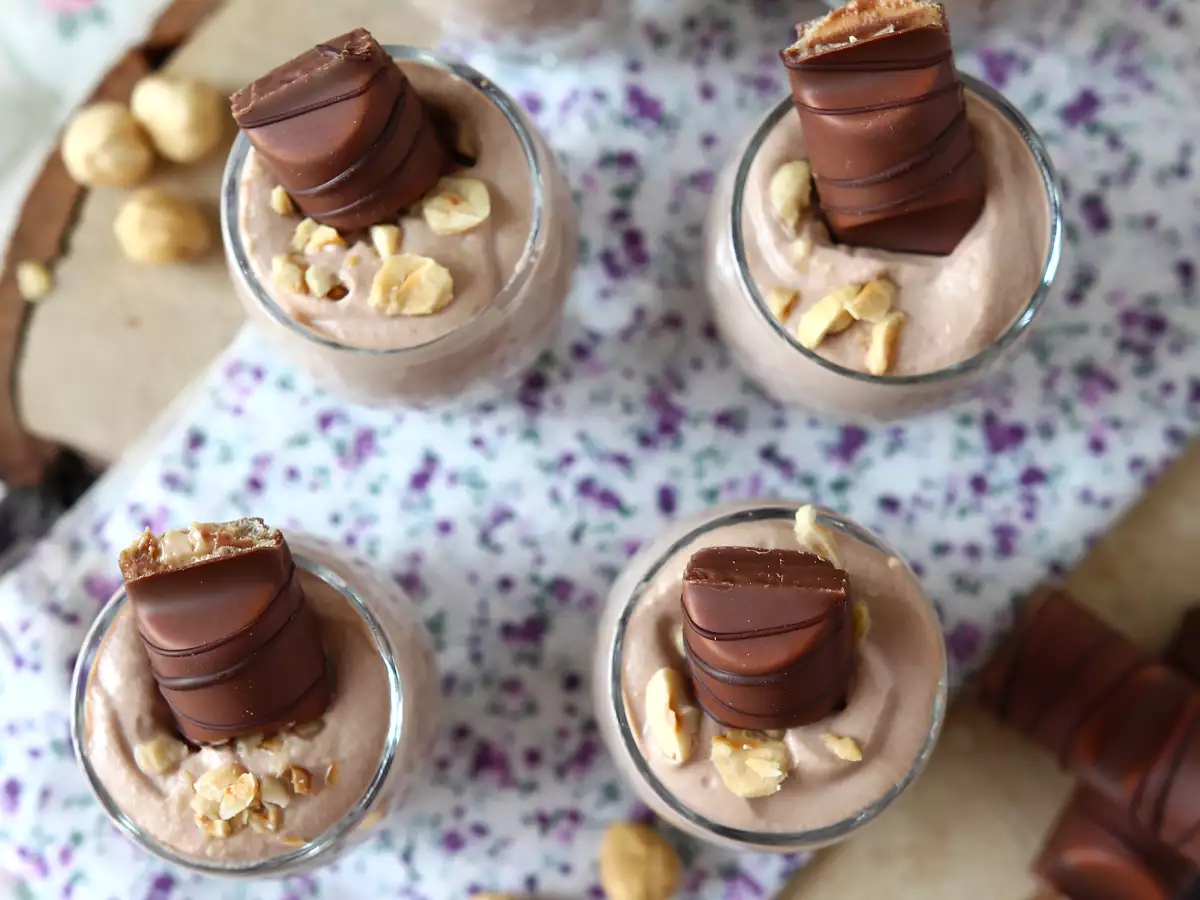 Kinder Bueno-glaasjes zonder bakken - foto 2