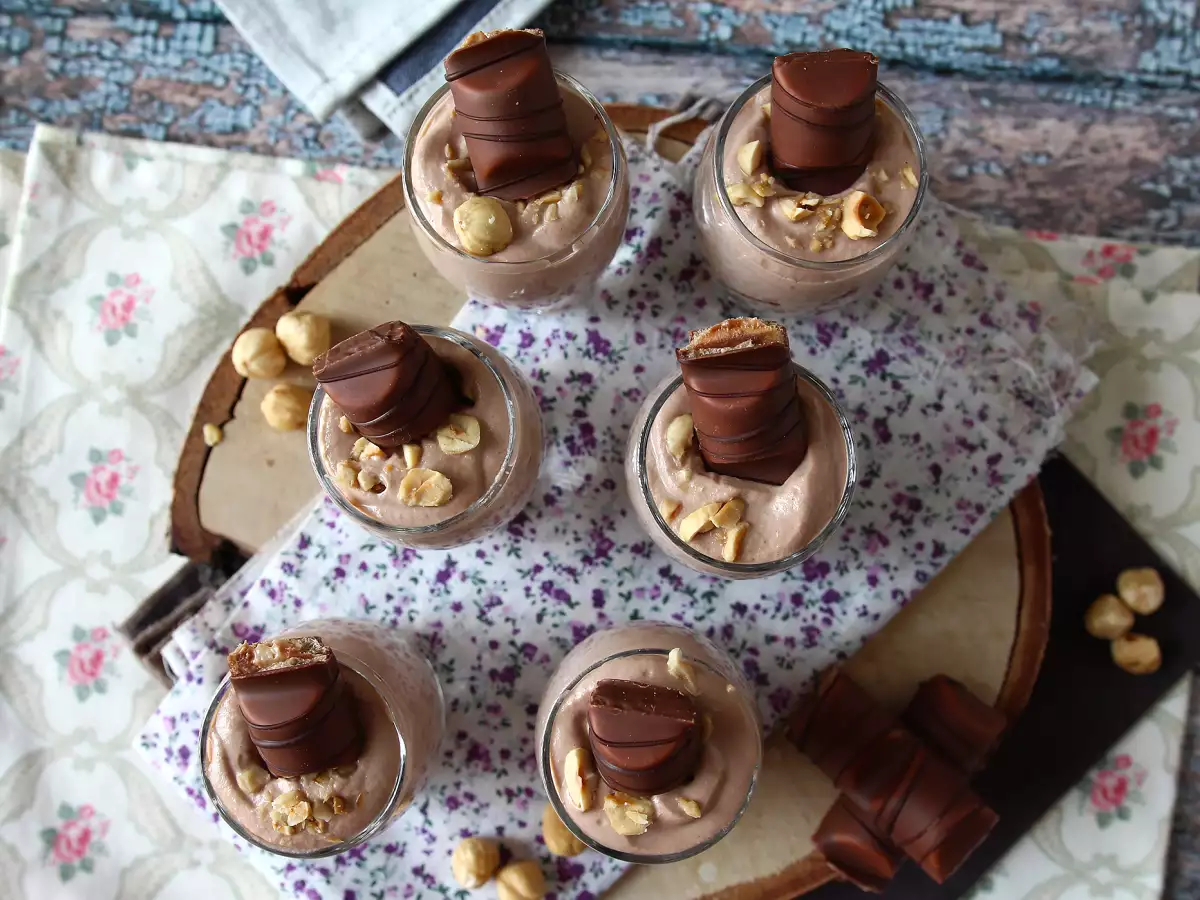 Kinder Bueno-glaasjes zonder bakken - foto 4