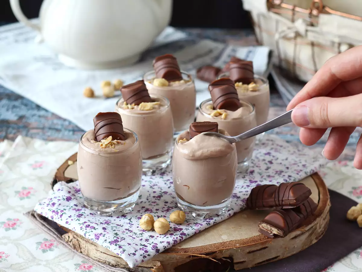 Kinder Bueno-glaasjes zonder bakken - foto 5